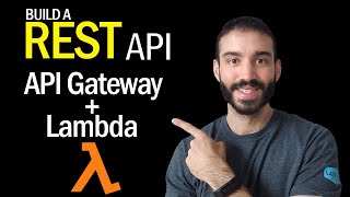 AWS API Gateway to Lambda Tutorial in Python  Build a REST API [upl. by Anotyal]