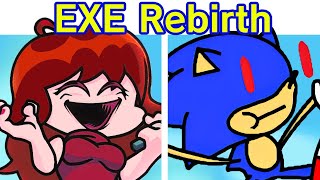 Friday Night Funkin VS SonicEXE Rebirth DEMO  BFs Blind Date with Faker GF FNF ModEvil Sonic [upl. by Arualana729]