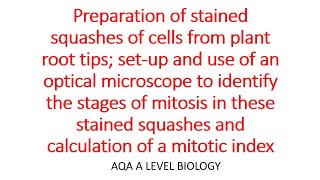 REQUIRED PRACTICAL 2  AQA A LEVEL BIOLOGY [upl. by Jasper119]