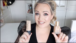 Nars Soft Matte foundation compared with Estee Lauder Double wear [upl. by Weisburgh]