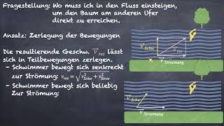 Zusammengesetzte Bewegung  Darstellung der Geschwindigkeit [upl. by Maren]