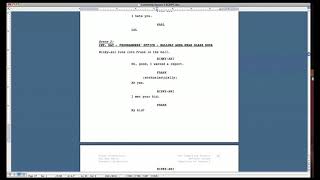 Script Formatting Tips How to format a screenplay in Microsoft Word [upl. by Lihka]