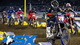 250SX Main Event Highlights  Anaheim 3 2022 [upl. by Eintrok854]