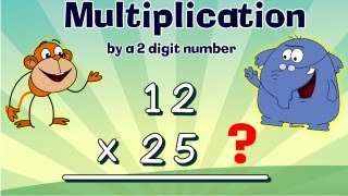 Multiplication by 2 Digit Numbers [upl. by Donnenfeld]