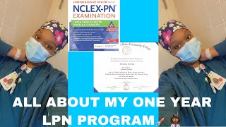 ALL ABOUT MY LPNLVN PROGRAM｜WHAT TO EXPECT IN NURSING SCHOOL [upl. by Llerrahs]