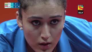 Manika Batra IND vs Yu Mengyu SGP  Commonwealth Games 2018  Table Tennis Womens Singles Final [upl. by Silvia]