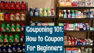 How to Start Couponing for Beginners  Couponing 101 [upl. by Zeugirdor16]