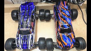 Traxxas Rustler 2wd XL5 vs VXL [upl. by Lurette]