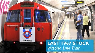 The Last 1967 Victoria Line Train [upl. by Yddor]