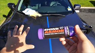 Product Review and Demo Shine Armor Fortify Quick Coat [upl. by Alda]