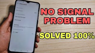 VIVO PHONE NO SIGNAL PROBLEM SOLVED 100 [upl. by Ahsel198]