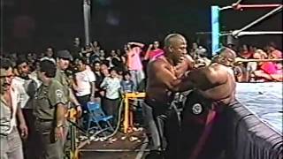 WWC Abdullah The Butcher vs Zeus 1990 [upl. by Whallon]