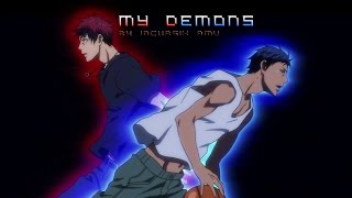 Kuroko no Basket AMV My Demons [upl. by Nerraj]