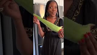 How To Cut An Aloe Vera Leaf [upl. by Eletnahs]