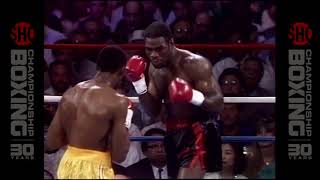 Thomas Hearns vs Iran Barkley [upl. by Ainimre]