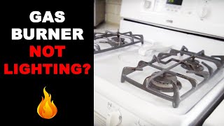 Gas Stove Range Not Igniting  Easy Fix [upl. by Eilerua]