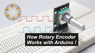 How Rotary Encoder Works  Arduino [upl. by Remlap771]