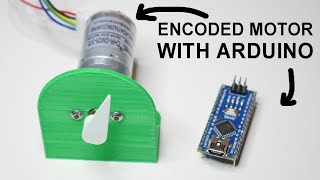 Encoded Motor With Arduino [upl. by Chiou]